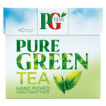 Pg Tips Pure Green Tea 40'S