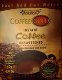 Coffee Gold Instant Coffee (Unsweetened) 140G