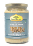 Asian Kitchen Ginger Cooking Paste 26.5oz (750g) Glass Jar ~ Vegan | Gluten Free | NON-GMO | No Colors | Indian Origin