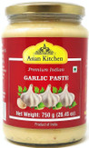 Asian Kitchen Garlic Cooking Paste 26.5oz (750g) Glass Jar ~ Vegan | Gluten Free | NON-GMO | No Colors | Indian Origin
