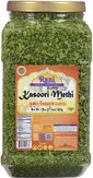 Rani Fenugreek Leaves Dried (Kasoori Methi) 17.5oz (1.1lbs) 500g Bulk PET Jar ~ All Natural | Vegan | Gluten Friendly | NON-GMO | Kosher | Indian Origin