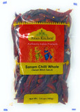 Asian Kitchen (By Rani Brand) Sanam Chilli Whole, Indian Chilli 3.5oz (100g) ~ All Natural | Vegan | Gluten Friendly | NON-GMO | Indian Origin