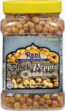 Rani Roasted Chana (Chickpeas) Black Pepper Flavor 14oz (400g) ~ All Natural | Vegan | Kosher | No Preservatives | No Colors | Great Snack, Ready to Eat, Seasoned with 5 Spices, Indian Origin