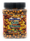 Rani Roasted Chana (Chickpeas) Chilli Flavor 14oz (400g) ~ All Natural | Vegan | No Preservatives | No Colors | Great Snack, Ready to Eat, Seasoned with 6 Spices, Indian Origin