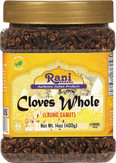 Rani Cloves Whole (Laung) Indian Spice 14oz (400g) Bulk, PET Jar ~ All Natural, Gluten Friendly | NON-GMO | Vegan | Kosher | Indian Origin