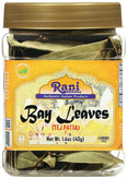 Rani Bay Leaf (Leaves) Whole Spice Hand Selected Extra Large 40g (1.4oz) PET Jar, All Natural ~ Gluten Friendly | NON-GMO | Vegan | Kosher | Indian Origin (Tej Patta)