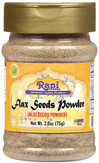 Rani Flax Seeds Powder (Alsi, Linum usitatissimum) 2.6oz (75g) PET Jar ~ All Natural | Gluten Friendly | Non-GMO | Vegan | Kosher | Indian Origin