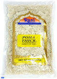 Rani Poha (Powa) Thick Medium-Cut (Flattened Rice) 14oz (400g) ~ All Natural, Salt-Free | Vegan | No Colors | Gluten Friendly | Indian Origin