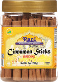 Rani Cinnamon Sticks 7oz (200g) ~ 22-26 Sticks, 3 Inches in Length, Cassia Round, PET Jar ~ All Natural | Vegan | No Colors | Gluten Friendly | NON-GMO | Kosher 