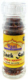 Rani Black Salt (Kala Namak) Mineral 4oz (115g) Grinder Bottle ~ Unrefined, Pure and Natural | Vegan | Gluten Friendly | NON-GMO | Indian Origin | Perfect for Tofu Scramble - Natural Egg Taste
