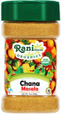 Rani Organic Chana Masala (Garbanzo Curry 9-Spice Blend) 3oz (85g) PET Jar ~ All Natural | Vegan | Gluten Friendly | NON-GMO | Indian Origin | USDA Certified Organic