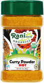 Rani Organic Curry Powder Hot (9-Spice Authentic Indian Blend) 3oz (85g) PET Jar ~ All Natural | Salt-Free | Vegan | Gluten Friendly | NON-GMO | Indian Origin | USDA Certified Organic