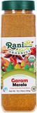 Rani Organic Garam Masala (7-Spice North Indian Spices Blend) 16oz (1lb) 454g PET Jar ~ All Natural | Salt-Free | Vegan | Gluten Friendly | NON-GMO | Indian Origin | USDA Certified Organic