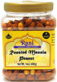 Rani Roasted Masala Peanuts 14oz (400g) PET Jar ~ Indian Tasty Treats | All Natural | Gluten Friendly | Vegan | NON-GMO | Indian Origin