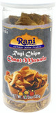 Rani Ragi Chips Chaat Masala 4.72oz (135g) Vacuum Sealed, Easy Open Top, Resealable Container ~ Indian Tasty Treats | Vegan | NON-GMO | Indian Origin & Taste