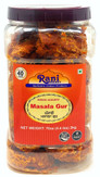 Rani Masala Gur (Jaggery) Indian Unrefined Raw Cane Sugar 70oz (4.4lbs) 2kg PET Jar ~ Gluten Friendly | Vegan | NON-GMO | No Salt or fillers | Indian Product