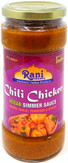 Rani Chili Chicken Vegan Simmer Sauce (Ginger, Garlic, Tomatoes & Spices) 14oz (400g) Glass Jar ~ Easy to Use | Vegan | No Colors | All Natural | NON-GMO | Gluten Free | Indian Origin