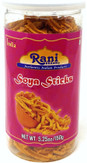 Rani Soya Sticks 5.25oz (150g) Vacuum Sealed, Easy Open Top, Resealable Container ~ Indian Tasty Treats | All Natural | Vegan | NON-GMO | Indian Origin
