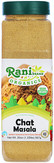 Rani Organic Chat Masala (8-Spice Seasoning Salt) Tangy Indian Seasoning 20oz (1.25lbs) 567g PET Jar ~ All Natural | Vegan | Gluten Friendly | NON-GMO | Indian Origin | USDA Certified Organic