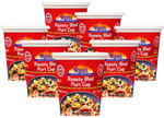 Rani Roasty Bhel Puri Cup (Spicy & Crunchy Indian Snack w/ mouth watering Indian Chutneys) 3.5oz (100g), Pack of 6+1 FREE ~ Ready to Eat | Vegan | NON-GMO | Indian Origin 