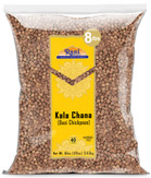 Rani Kala Chana (Desi Chickpeas Chana with skin) 128oz (8lbs) 3.63kg Bulk ~ All Natural | Gluten Friendly | NON-GMO | Vegan | Kosher | Indian Origin