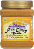 Rani Fish Curry Masala (14-Spice Curry Blend for Fish) 16oz (1lb) 454g PET Jar ~ All Natural | Vegan | Gluten Friendly | NON-GMO | Indian Origin