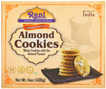 Rani Almond Cookies (Wheat Cookies with Almond Flavor) 14oz (400g) Premium Quality Indian Cookies ~ Vegan | Non-GMO | Indian Origin