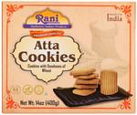 Rani Atta Cookies (Cookies with the Goodness of Wheat) 14oz (400g) Premium Quality Indian Cookies ~ Vegan | Non-GMO | Indian Origin