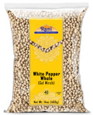 Rani White Pepper (Gol Mirch), Whole Spice 14oz (400g) ~ All Natural | Vegan | Gluten Friendly| NON-GMO | Indian Origin
