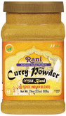 Rani Curry Powder Mild (10-Spice Authentic Indian Blend) 32oz (2lbs) 908g PET Jar ~ All Natural | Salt-Free | NO Chili or Peppers | Vegan | No Colors | Gluten Friendly | NON-GMO | Kosher | Indian Origin