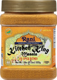 Rani Kitchen King Masala (20-Spice Curry blend) 17.5oz (1.1lbs) 500g PET Jar ~ All Natural | Vegan | No Colors | Gluten Friendly | NON-GMO | Kosher | Indian Origin