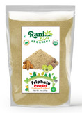 Rani Organic Triphla Powder (Traditional Fruit Blend) 7oz (200g) ~ All Natural | Gluten Friendly | Vegan | Non-GMO | Kosher | No Salt or fillers | Indian Origin | USDA Organic Certified