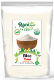 Rani Organic Rice (White) Flour 32oz (2lbs) 908g ~ All Natural | Gluten Friendly | Vegan | NON-GMO | Kosher | Indian Origin | USDA Certified Organic