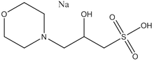 3-(N-Morpholino)-2-hydroxypropanesulfonic acid sodium salt