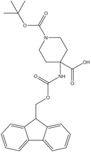 1-Boc-piperidine-4-Fmoc-amino-4-carboxylic acid