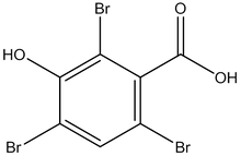 3-Hydroxy-2,4,6-tribromobenzoic acid