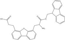4-(Fmoc-2-aminoethyl)-6-dibenzofuranpropionic acid