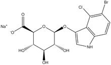 5-Bromo-4-chloro-3-indolyl-b-D-glucuronide sodium salt