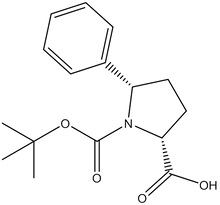 Boc-(2R,5S)-5-phenylpyrrolidine-2-carboxylic acid