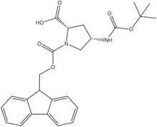 Boc-(2S,4S)-4-amino-1-Fmoc-pyrrolidine-2-carboxylic acid