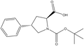 Boc-(2S,4S)-4-phenylpyrrolidine-2-carboxylic acid