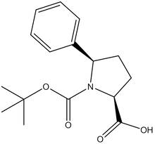 Boc-(2S,5R)-5-phenylpyrrolidine-2-carboxylic acid