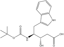 Boc-(3S,4S)-4-amino-3-hydroxy-5-(3-indolyl)pentanoic acid