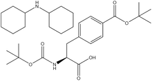 Boc-(4-tert-butyloxycarbonyl)-L-phenylalanine dicyclohexylammonium salt