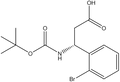 Boc-(R)-3-amino-3-(2-bromophenyl)propionic acid