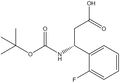 Boc-(R)-3-amino-3-(2-fluorophenyl)propionic acid