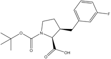 Boc-(R)-g-(3-fluorobenzyl)-L-proline