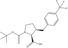 Boc-(R)-g-(4-trifluoromethylbenzyl)-L-proline