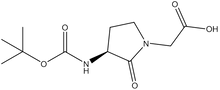 Boc-(S)-3-amino-2-oxo-1-pyrrolidine-acetic acid