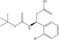 Boc-(S)-3-amino-3-(2-bromophenyl)propionic acid